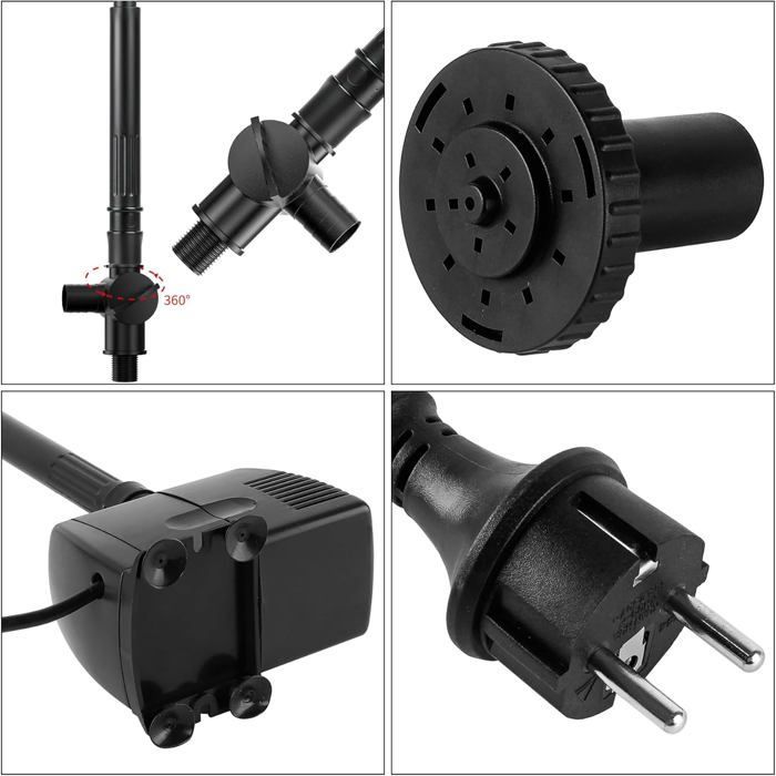Pump for Fountain, Pond, Garden 1000L/H 22W.