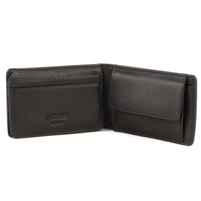 Cartera PICARD Brooklyn negra - Piel - Para hombre
