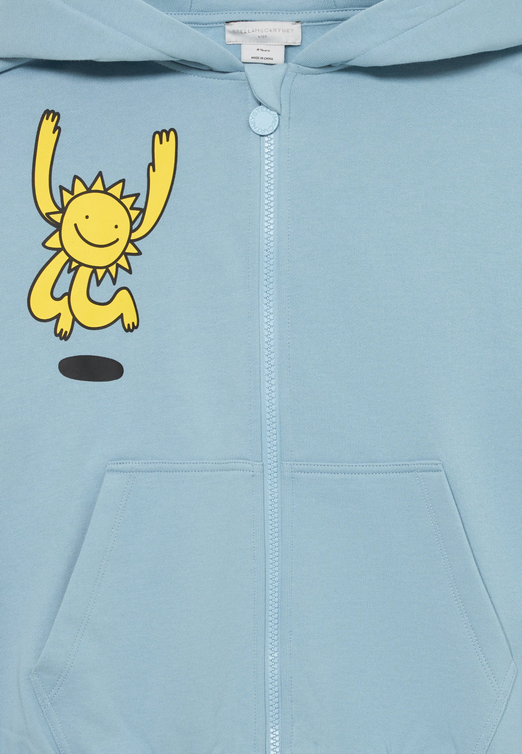 Stella McCartney Kids UNISEX - Sweatshirt met rits - azuurblauw