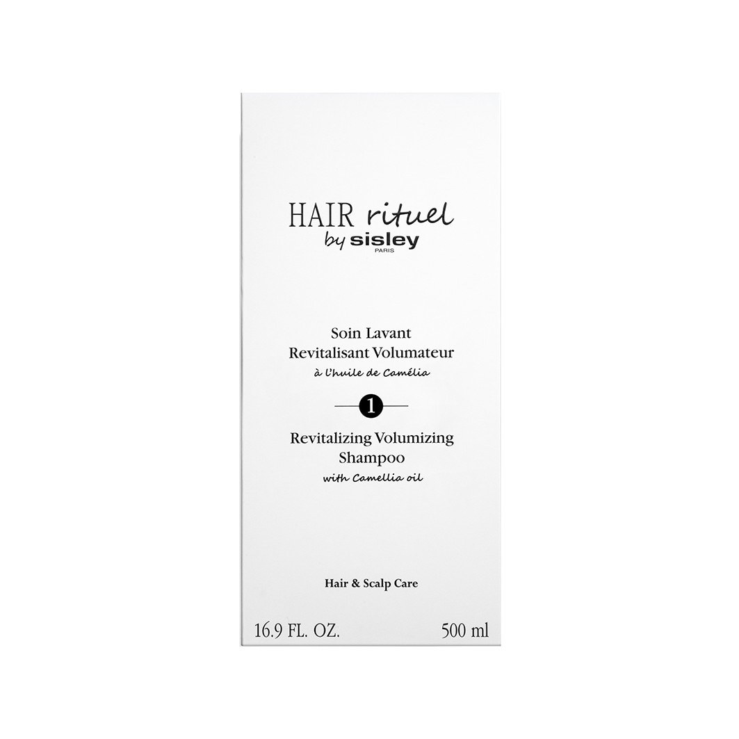 HAIR RITUAL by Sisley šampon za lase, revitalizacijski in čistilni tretma za volumen z oljem kamelije - 200 ml