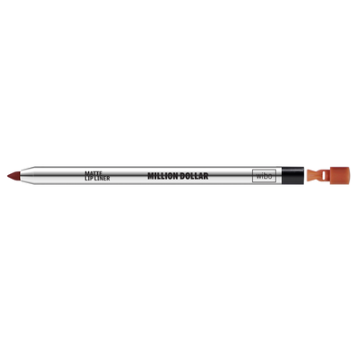 Delineador de labios Wibo Million Dollar Matte Liner, 12 lápices labiales, 1 unidad, 1 unidad