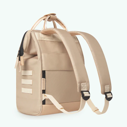 Cabaia Lobito Adventurer Medium rugzak in crèmekleur
