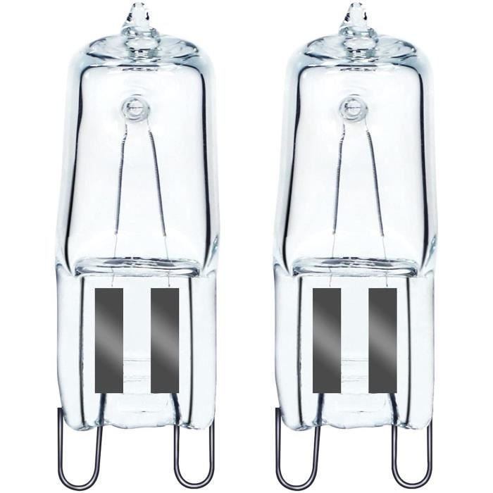 Bombilla halógena para horno GMY G9 40W 230V 300°C Tolerancia Bombilla Paquete de 2[11]
