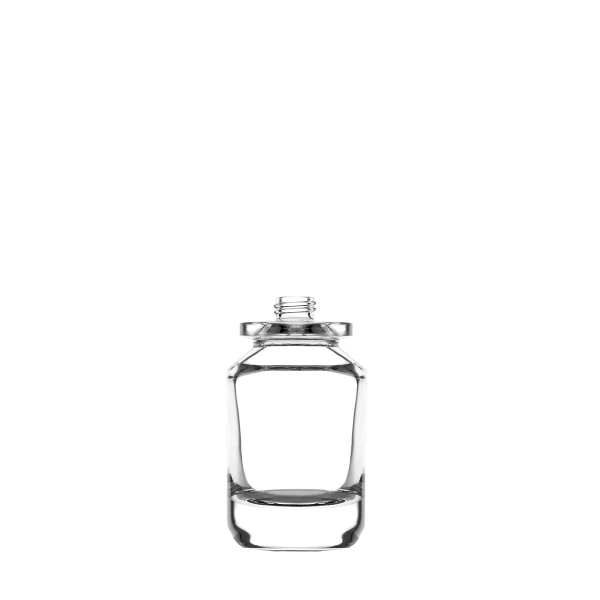 Frasco de vidro transparente para infusão de 50 ml (com tampa de rosca) 15/415