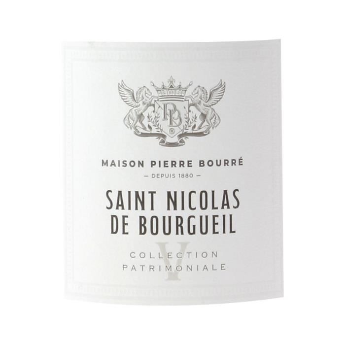 Maison Pierre Bourré Heritage Collection Saint Nicolas de Bourgueil - Vino Tinto Loira