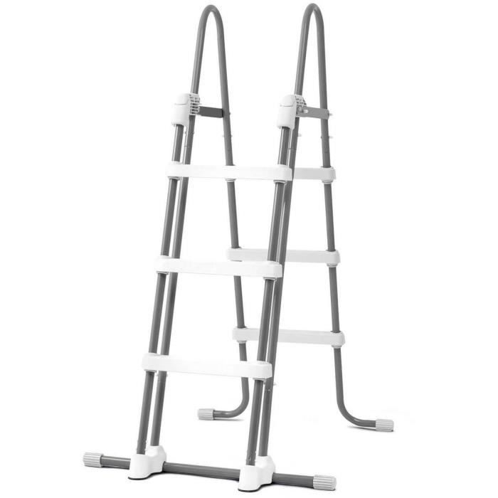 Kit de piscina tubular elevada Intex - Estructura Pris - 400 x 200 x 100 cm - Rectangular (Bomba, cartucho y escalera) - 26780NP