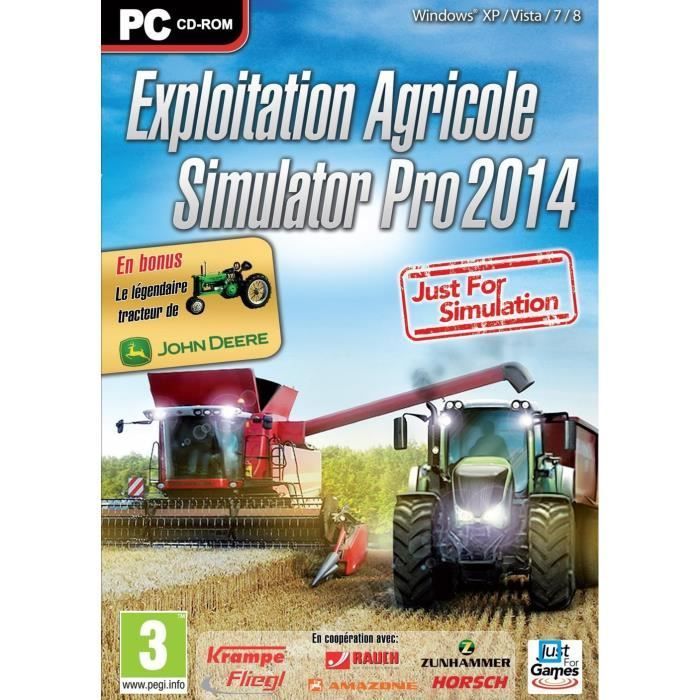 Farming Simulator - Pro 2014 - PC Game - Simulation - 4 seasons with calendar