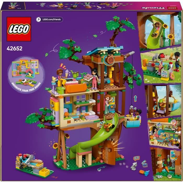 LEGO Friends 42652 De Vriendschapsboomhut - Bouwspeelgoed voor kinderen vanaf 8 jaar