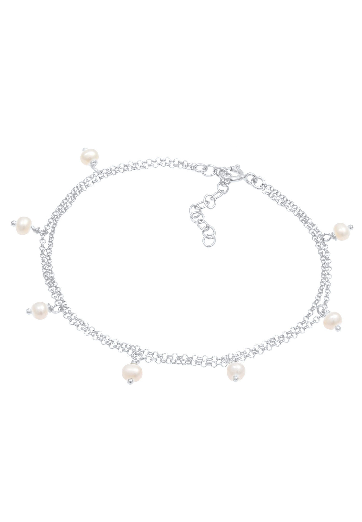 Elli Pendentif féminin en perle de culture d'eau douce, et en 925/1000 argent massif