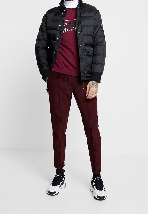 Pantalon Isaac Dewhirst - bordeaux