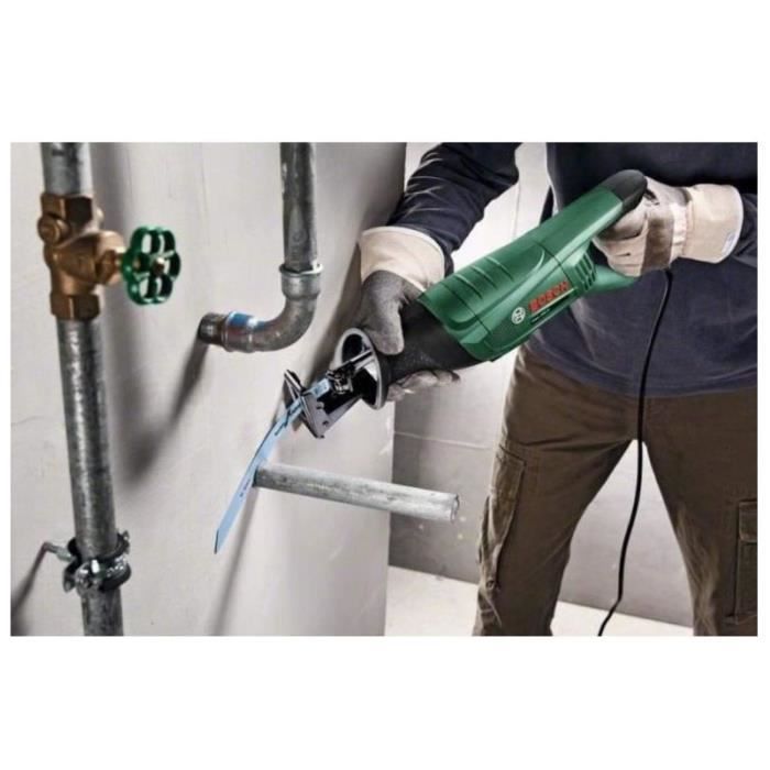 Scie sabre BOSCH PSA 7100 E - 710W - Capacité de coupe 150mm - Changement de lame SDS