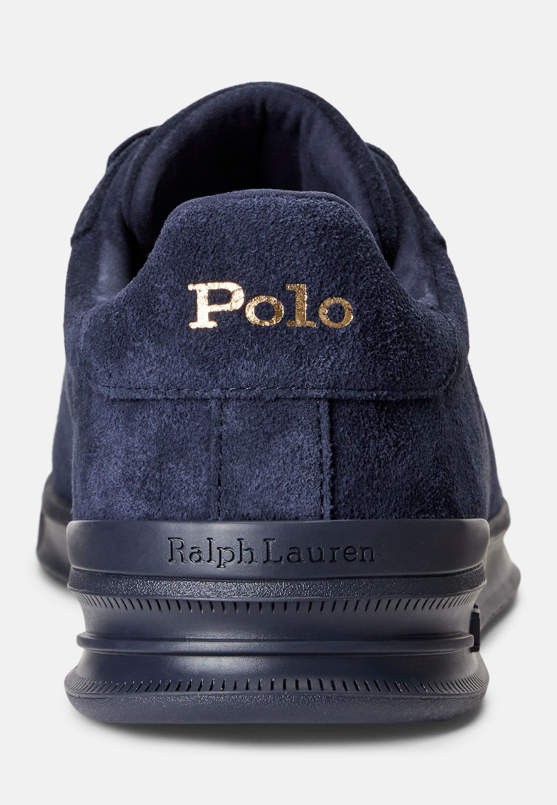 Polo Ralph Lauren HERITAGE COURT II SUEDE TRAINER - Sneakers - donkerblauw