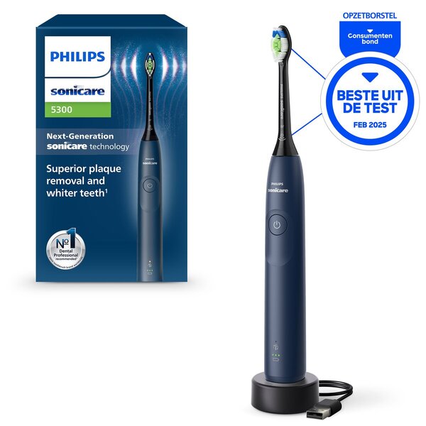 Brosse à dents électrique Philips Sonicare 5300<br>bleue