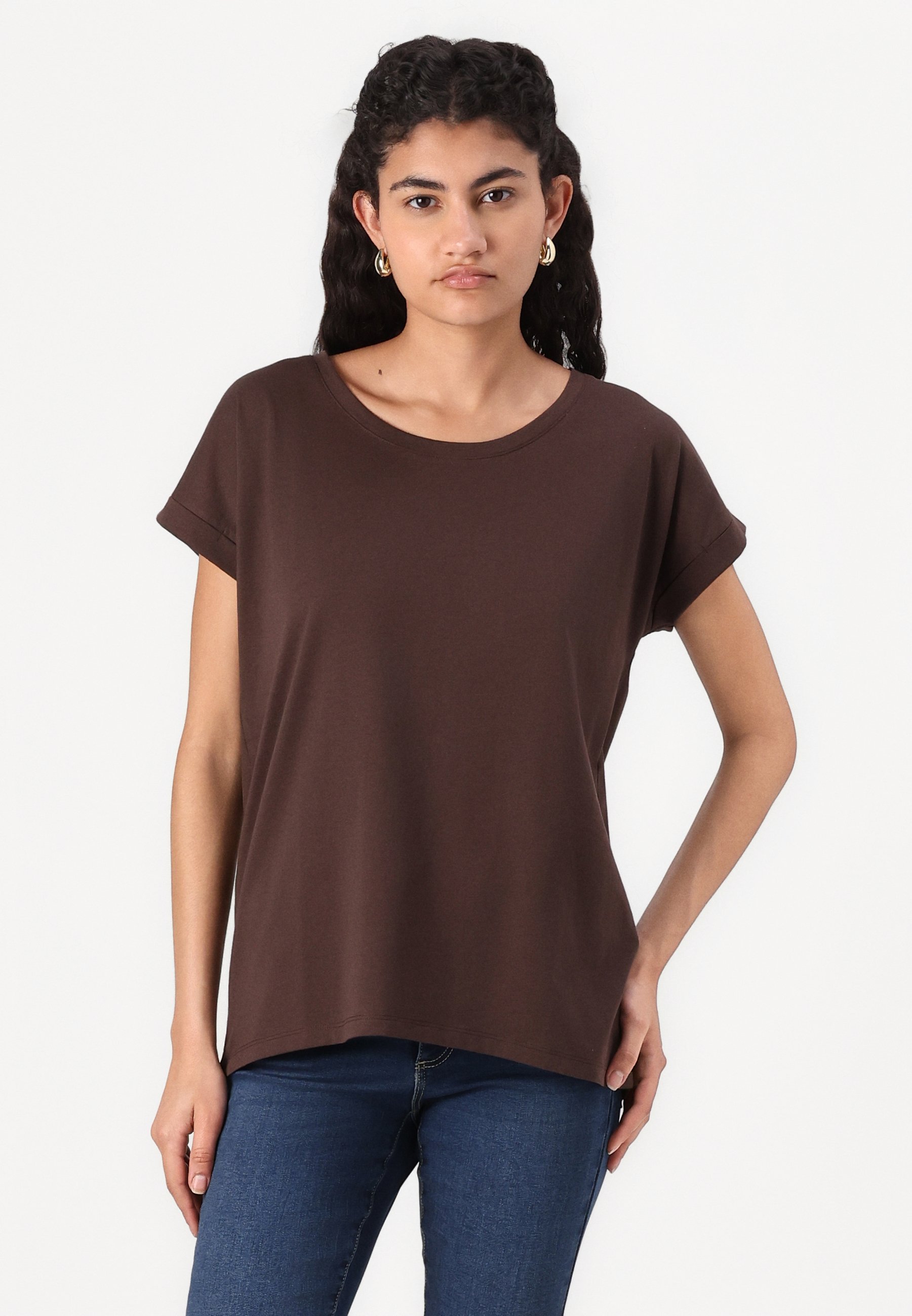 Vero Moda VMTANYA PIPING - Jegging - donkerblauw denim
