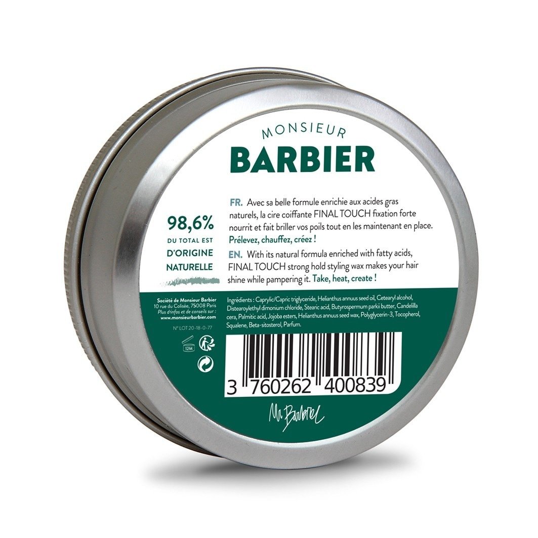 Восак за косу, браду и стилизовање косе Monsieur Barbier – 75 мл