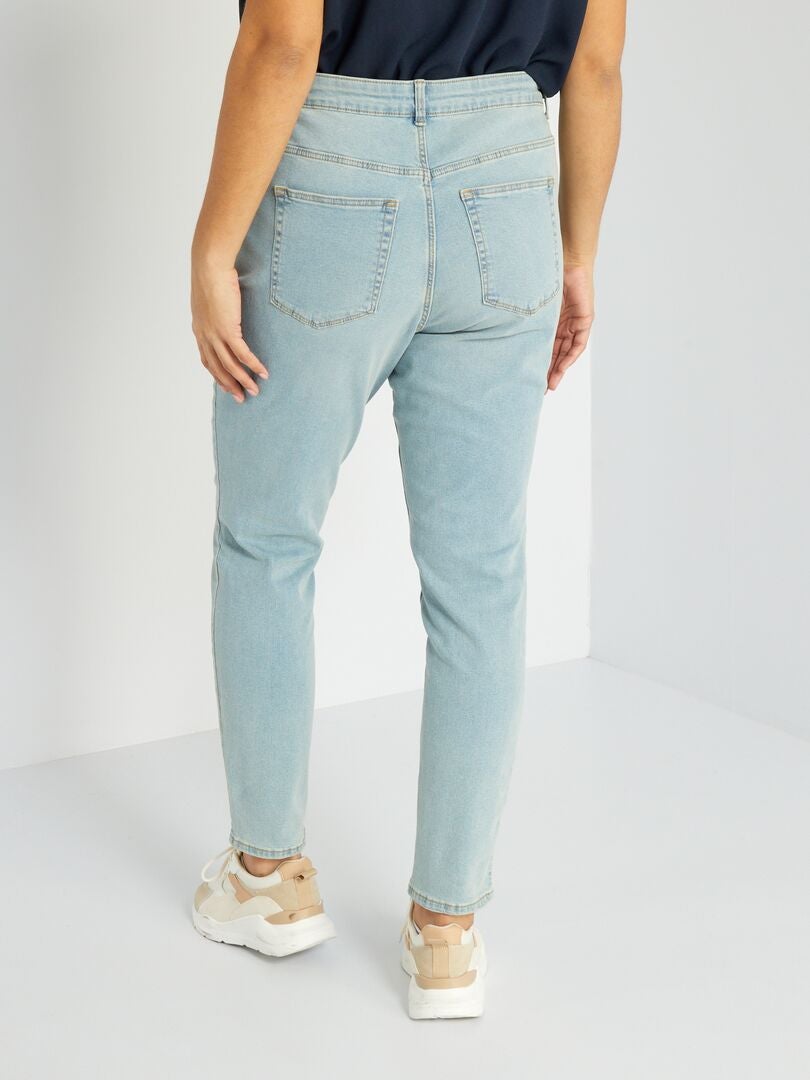 Slim fit stretch jeans - maat 30L - blauw