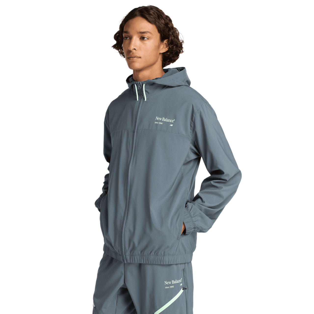 New Balance Reimagined Woven Graphic Jacket