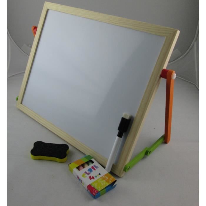 Quadro de atividades infantis dupla face