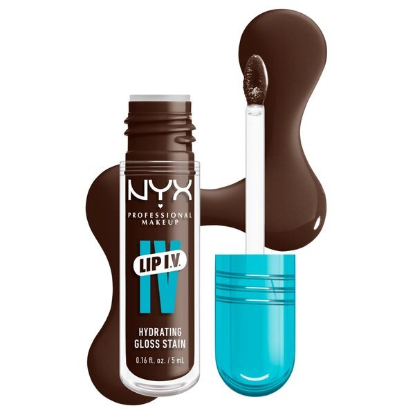 NYX Professional Makeup Lip IV 06 Espresso Soak drėkinamasis lūpų blizgesys<br>