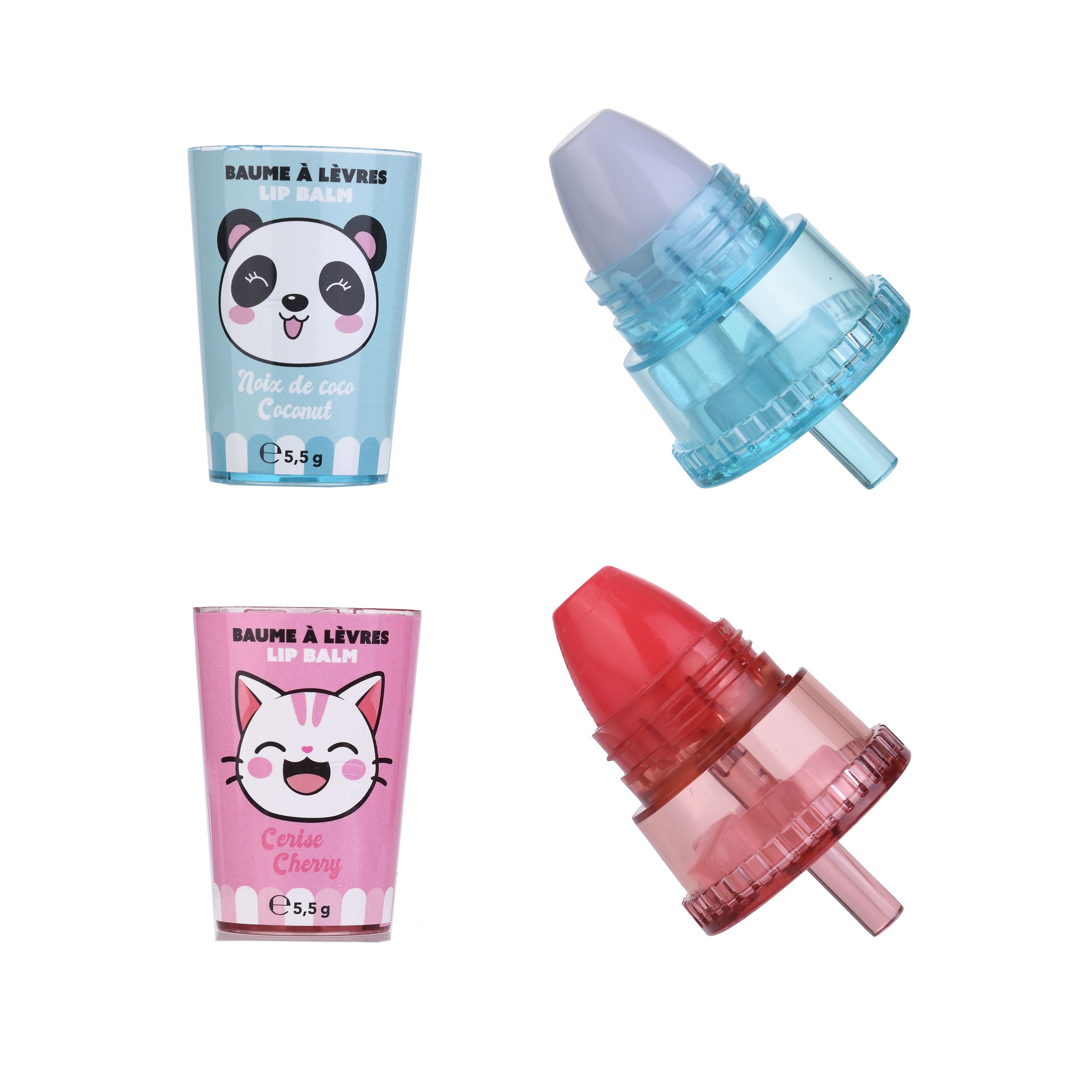 Kawaii lūpų balzamas Lūpų apsaugos priemonės
