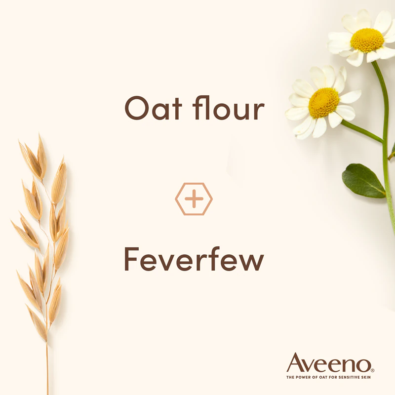 Aveeno Calm + Restore Gel de Limpeza Facial para Pele Sensível