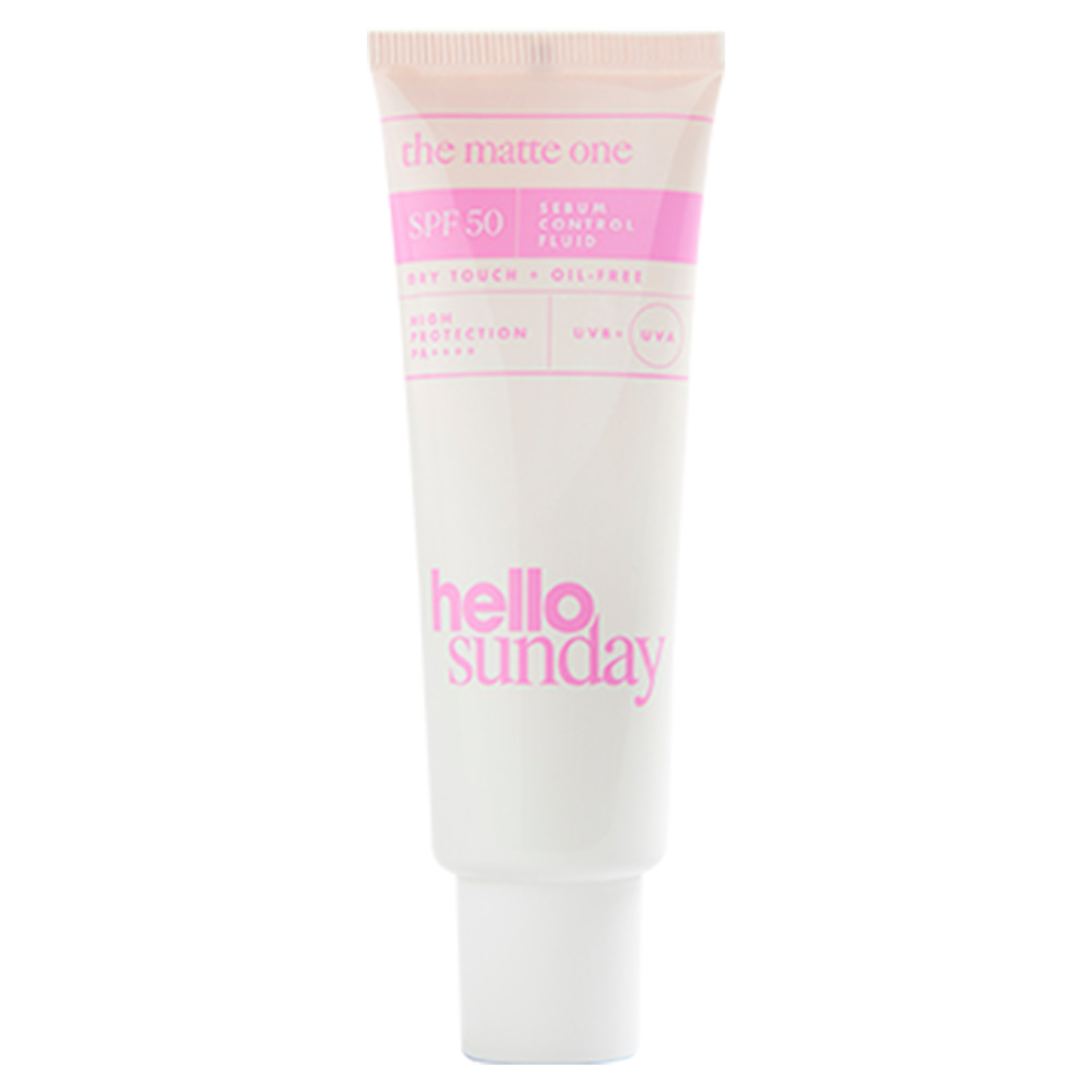 The Matte One - Nem komedogén faggyúszabályozó folyadék SPF50 50 ml - Hello Sunday