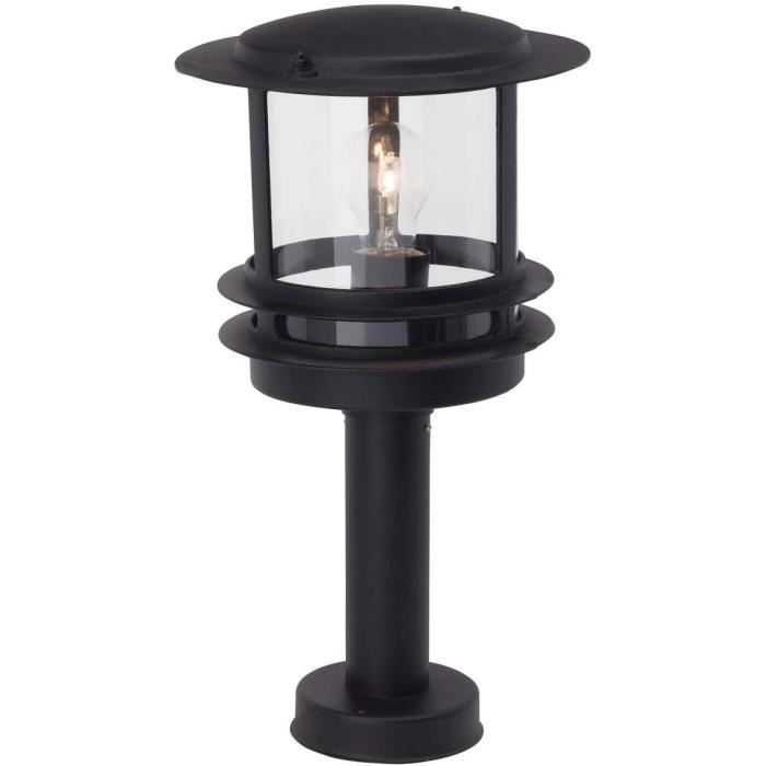 Outdoor bollard - 47884-06 - Aluminum - E27 - 60 W - Black