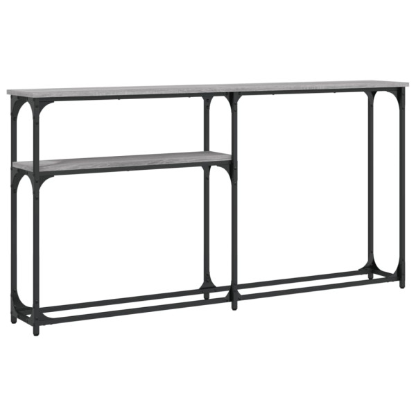 VidaXL Szary 145 x 22.5 x 75 cm Materiał drewnopochodny