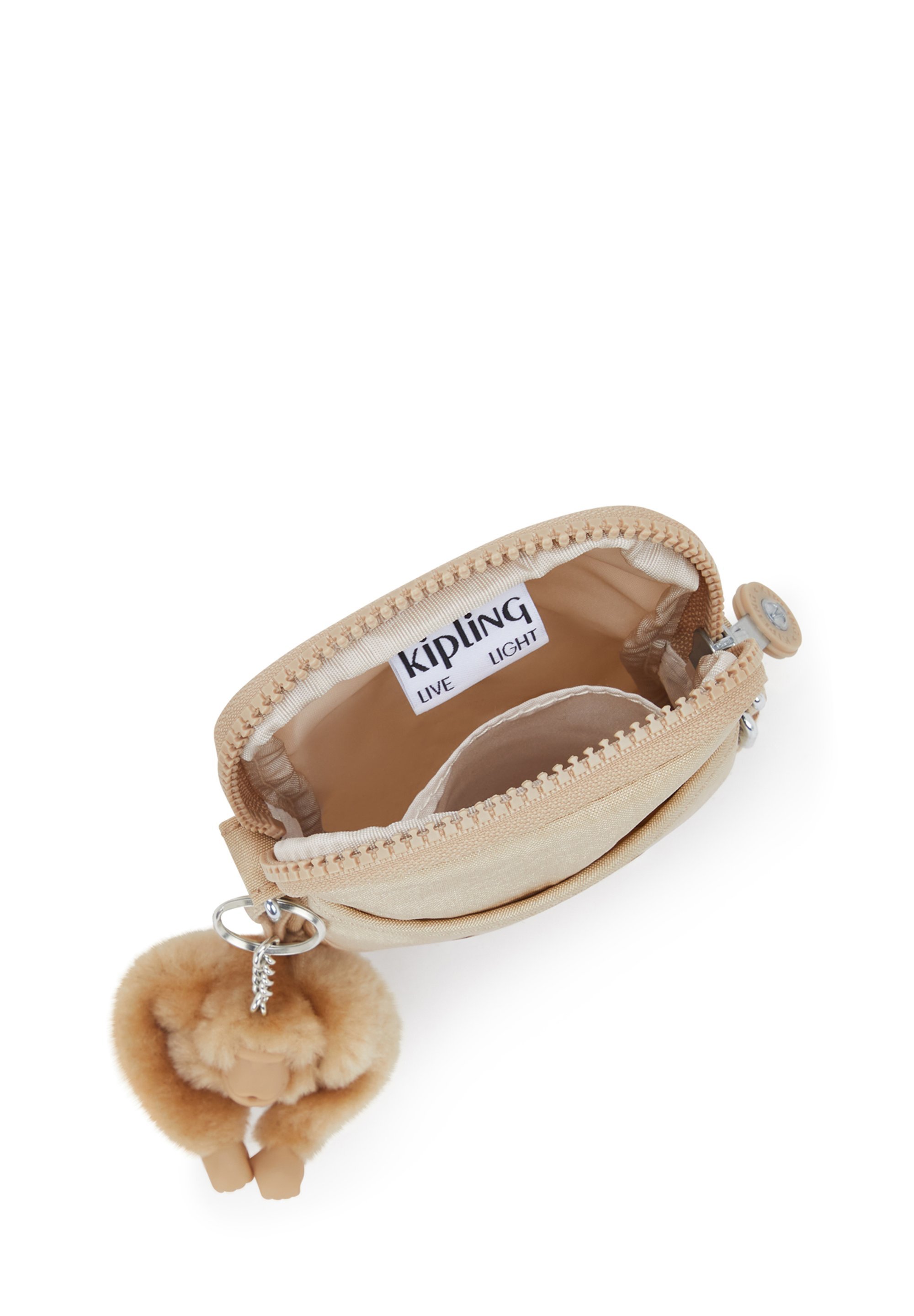 Kipling TALLY - Telefoonhoesje - glinsterend beige
