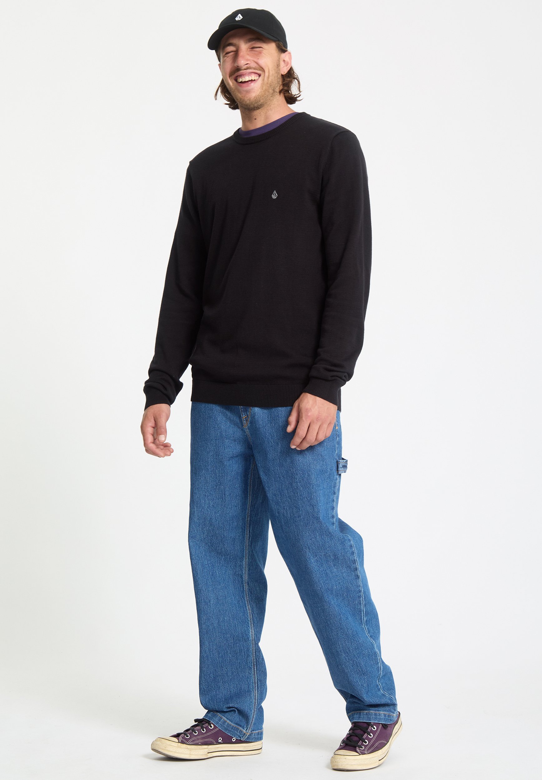 Volcom UPERSTAND - Sweter - czarny