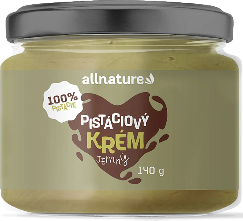 Allnature pistáciový krém 100% orechový krém