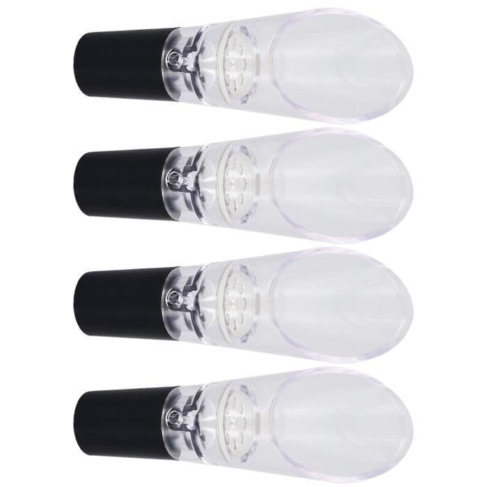 Wine aerator - QIILU - 4 pieces - Eco-friendly - PC material - Easy to use