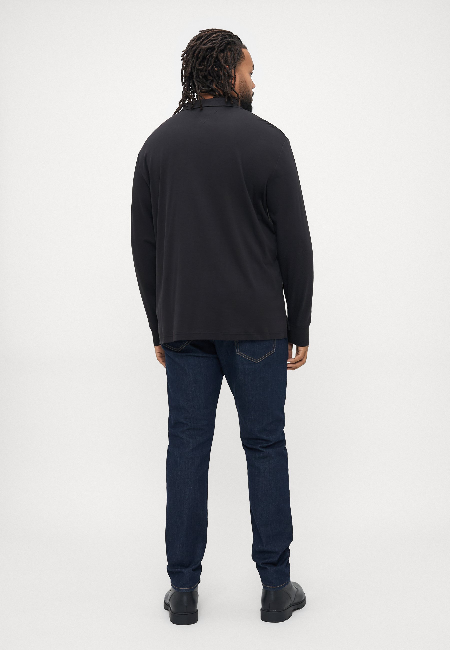 Tommy Hilfiger ZIP - Poloshirt - zwart