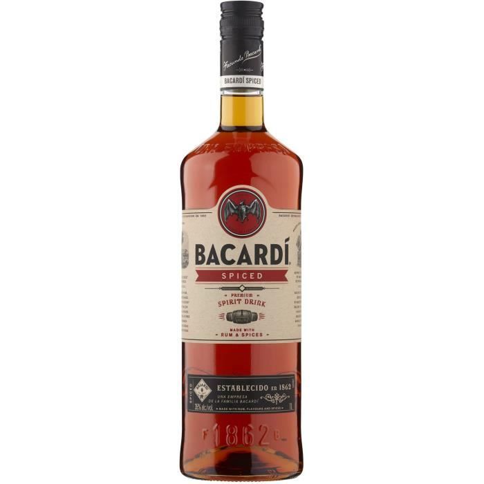 Bacardi Spiced - Ron Ámbar - 35,0% vol. - 70 cl