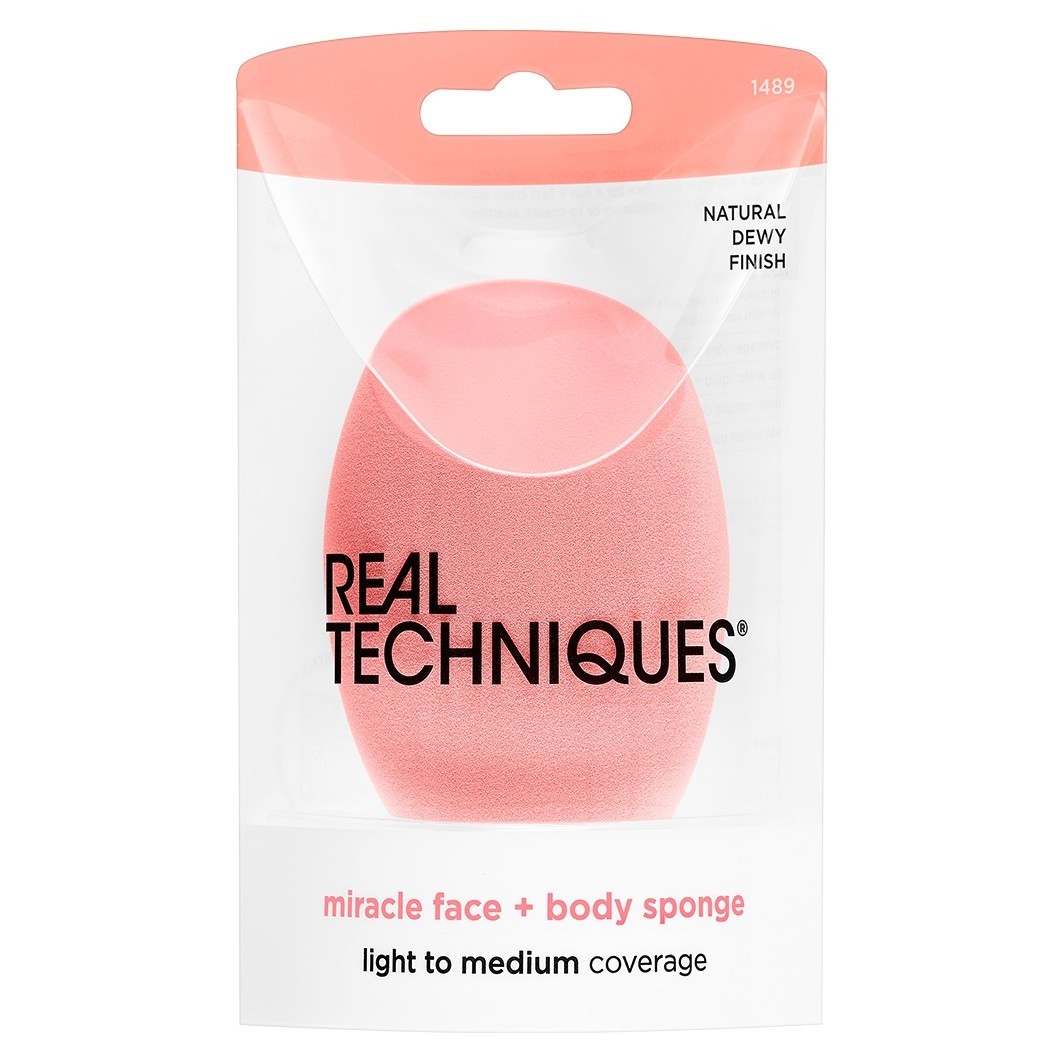Real Techniques Miracle Makeup špongia na tvár a telo - 1 kus
