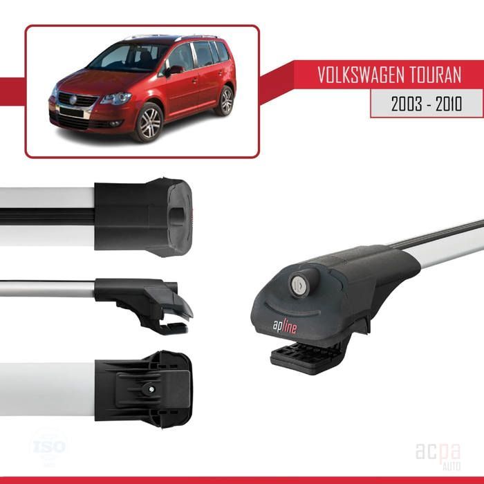 Barras de techo ACE-1 para Volkswagen Touran 2003-2010 - Gris