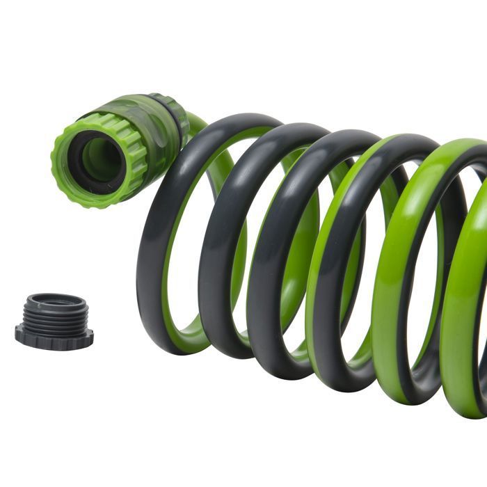 Manguera de jardín en espiral WERKA PRO de 15 m