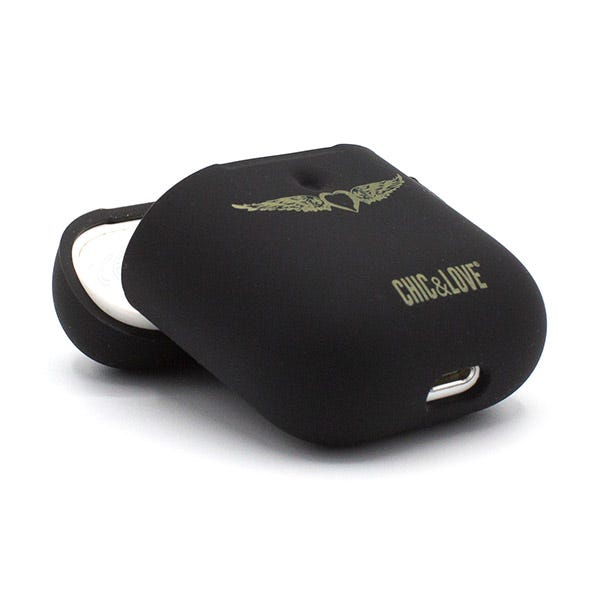Černé pouzdro na sluchátka | 1 kus