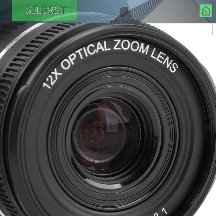 Fotocamera digitale HD 4K da 72 MP, zoom digitale 12x, fotocamera per principianti