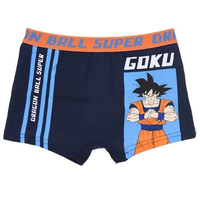 Confezione da 4 boxer da ragazzo in cotone con stampa Dragon Ball Super 