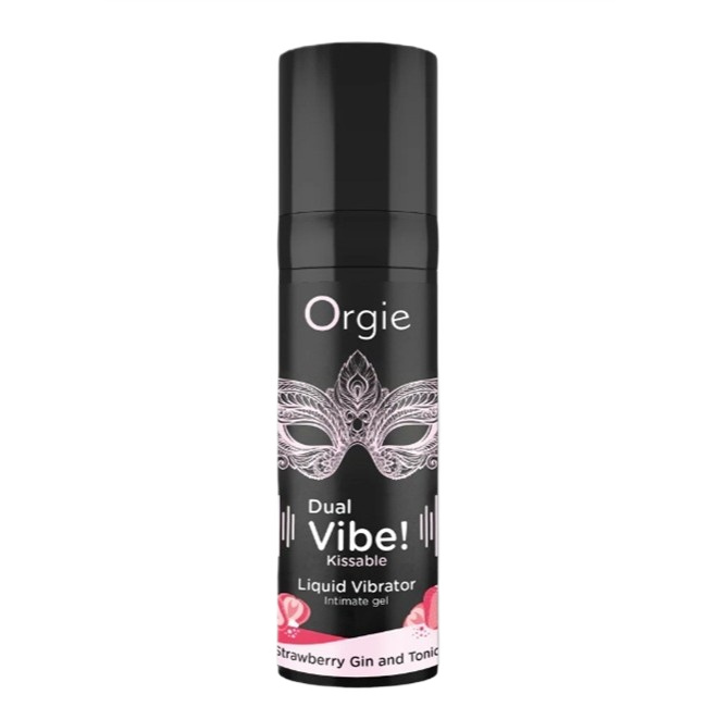 ¡Orgia de doble vibración! Vibrador líquido besable