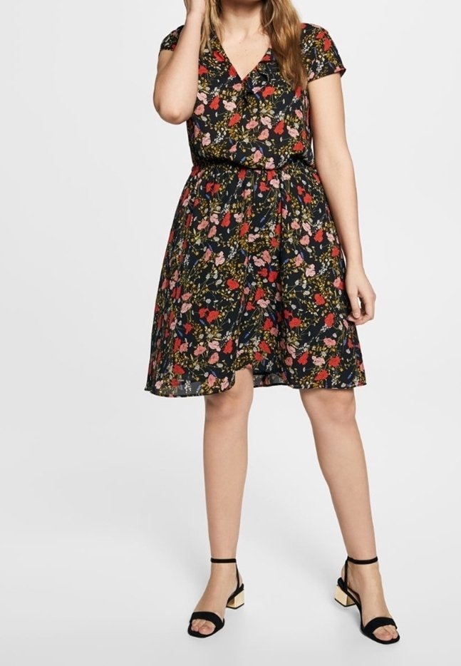 Violeta by Mango Tageskleid – Königsblau