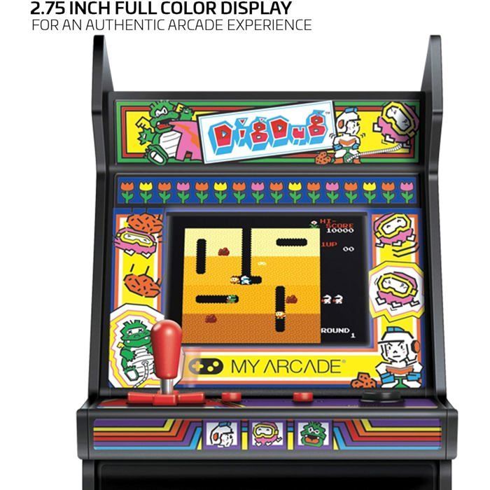 Borne d' Arcade Rétro Mini - My Arcade - DIG DUG