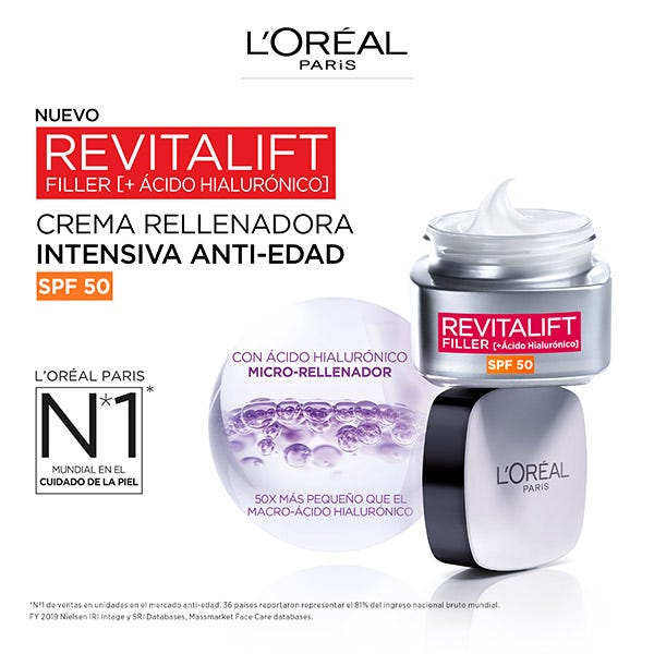 Denní krém Revitalift Filler SPF 50 | 50 ml