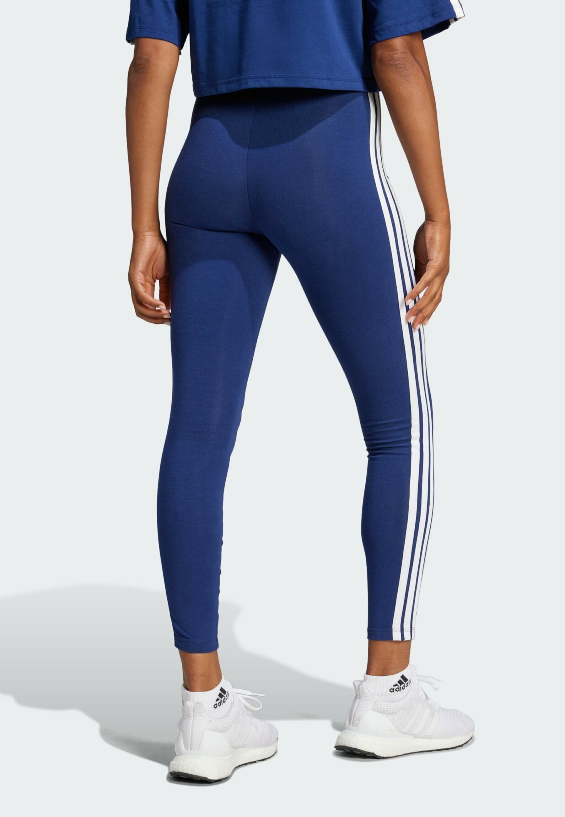 adidas Sportswear LEG - Leggings - donkerblauw wit