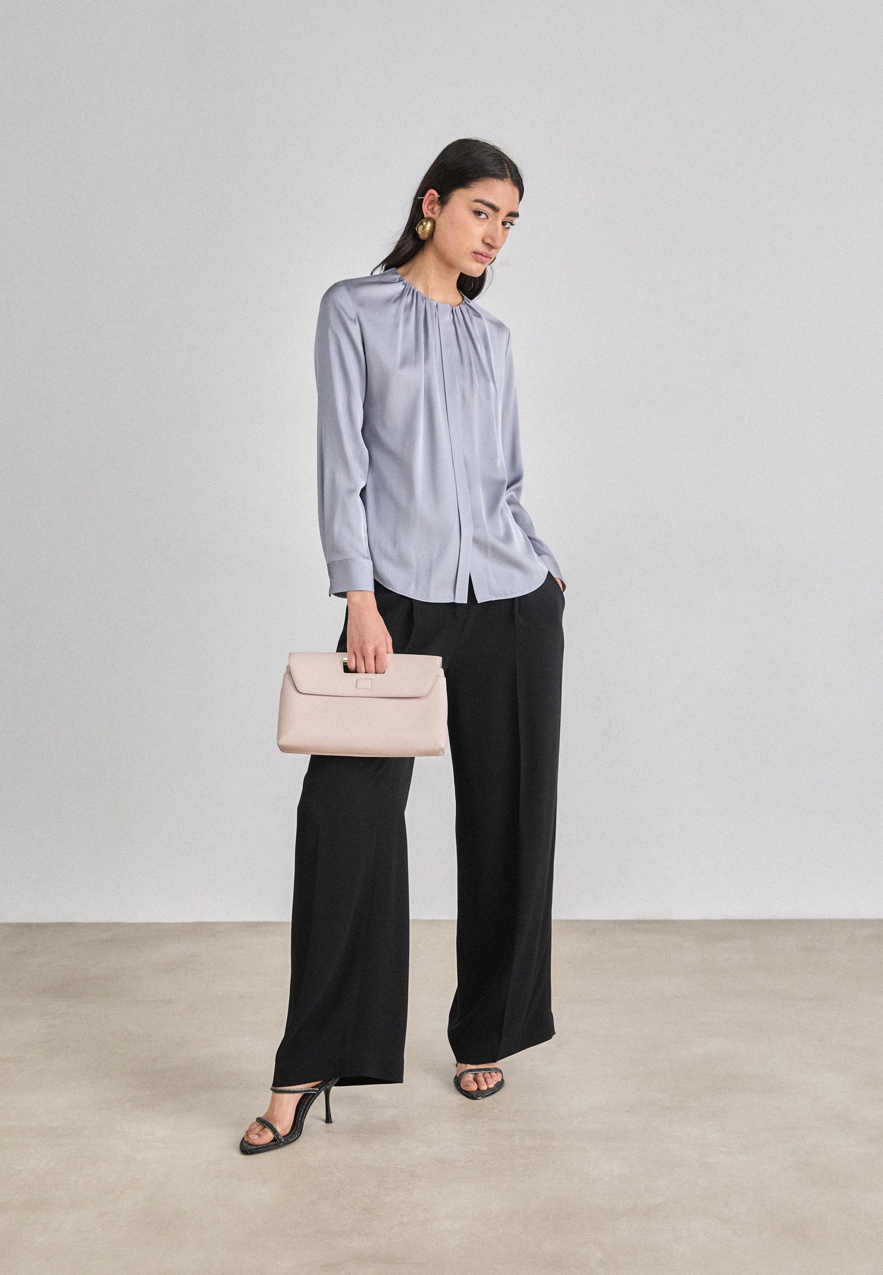 BOSS BANORAH - Bluse - hellpastellgrau
