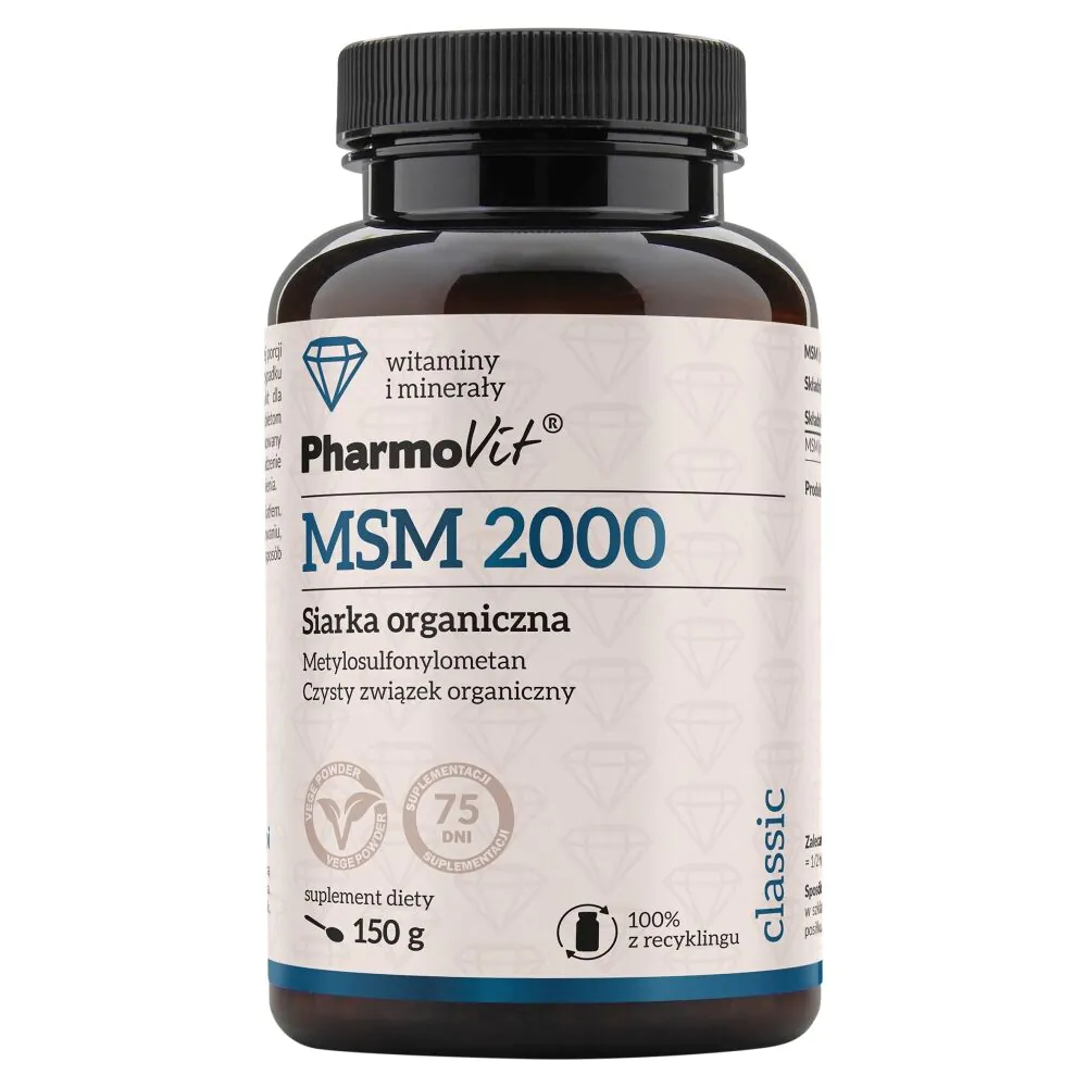 Pharmovit Classic MSM 2000 Siarka Organiczna proszek