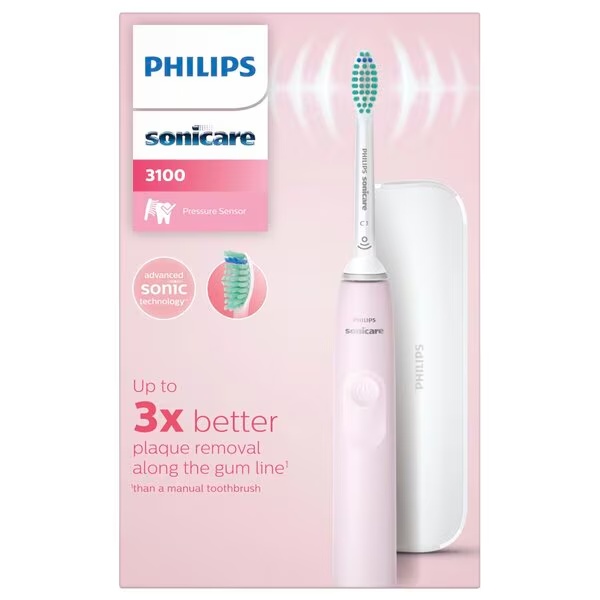 Philips Sonicare 3100 Series HX3673/11 електрична четкица за зубе<br>розе