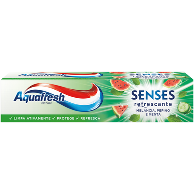 Pasta de dientes Aquafresh Senses sabor sandía 75 ml