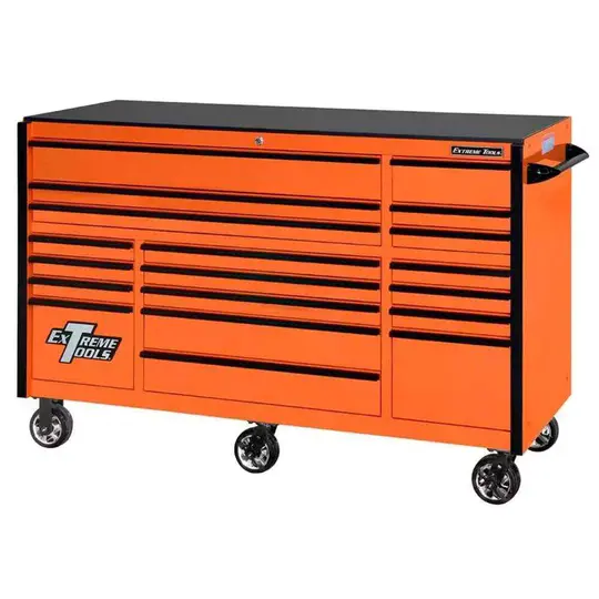 Extreme Tools DX-serien 72” rullskåp med 17 lådor